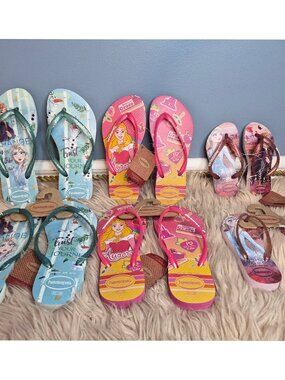 HAVAIANAS VARIOUS CHILDREN YOUTH FLIP FLOPS